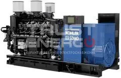 Дизельный генератор SDMO KD2800-E Открытая на раме Kohler KD62V12-5DES trustenergo.ru