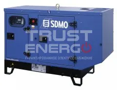 Дизельный генератор SDMO T 22K-IV В кожухе с АВР В кожухе Mitsubishi  trustenergo.ru