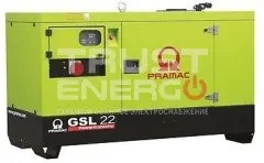 Дизельный генератор Pramac GSL 22 D В кожухе с АВР